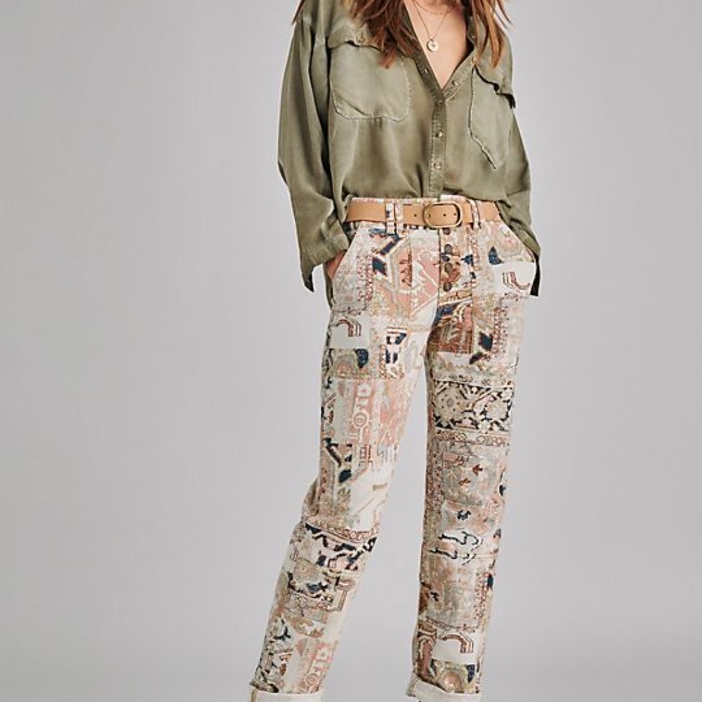 ANTHROPOLOGIE Pilcro The Wanderer Utility Pants W's 27
